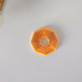 Thin Octagonal Clay Cutter Set (9 Pieces)